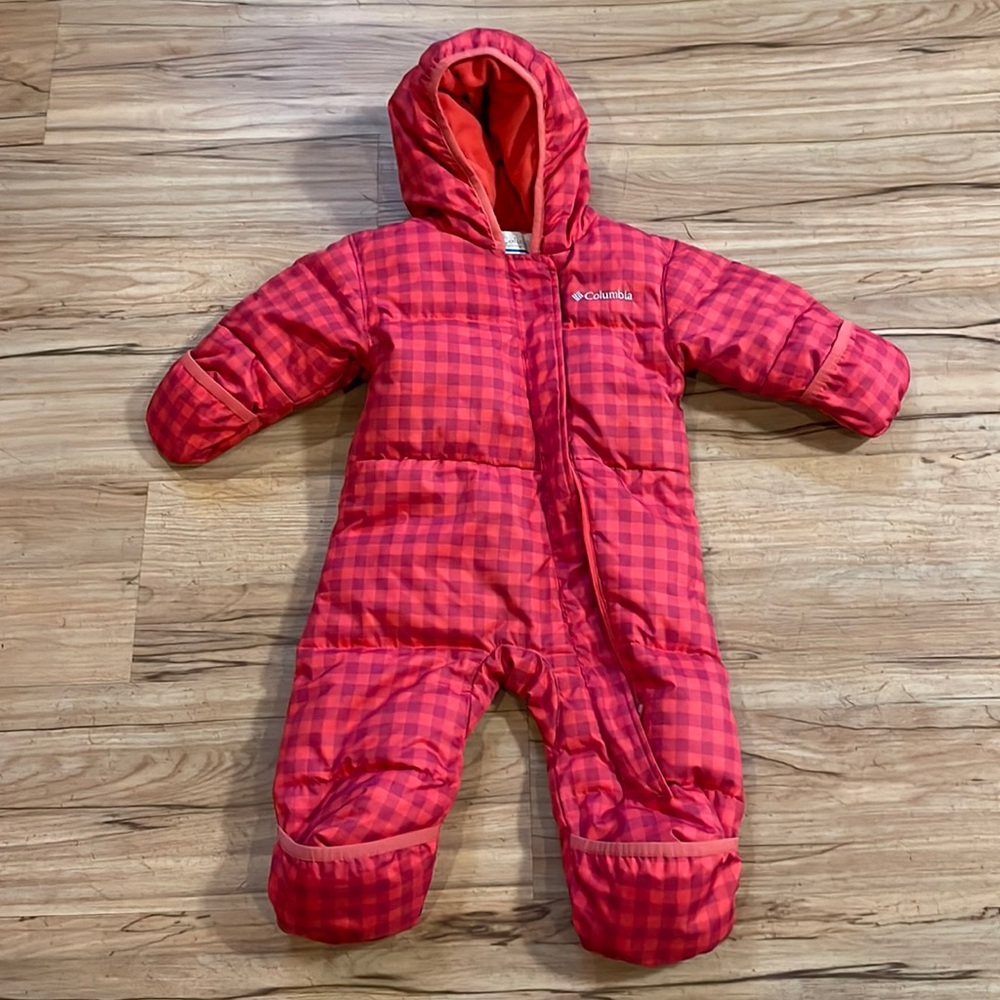 Columbia baby Snuggly suit 6-12 months